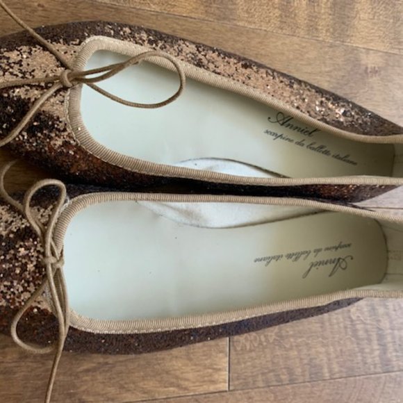 Classic glitter Anniel ballerinas, Size 7 - Picture 5 of 7